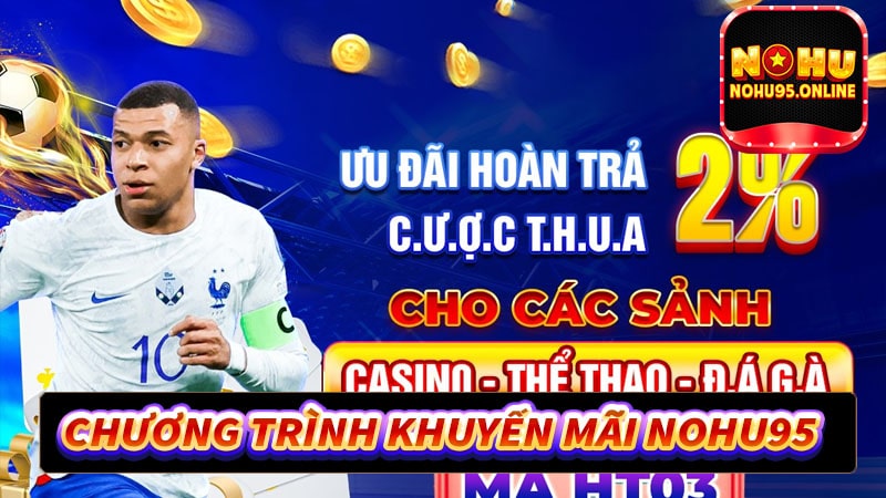 Cập nhật những chương trình khuyến mãi nohu95 